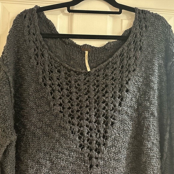 Free People Oversized Chunky Knot Sweater - Picture 3 of 4